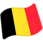 🇧🇪 Emoji Bandeira: Bélgica na Google Android 6.0.1.