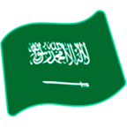 Emoji 🇸🇦 Bandiera: Arabia Saudita su Google Android 6.0.1.