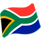 🇿🇦 Emoji Bandera: Sudáfrica en Google Android 6.0.1.