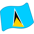Émoji 🇱🇨 Drapeau : Sainte-Lucie sur Google Android 6.0.1.