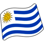 🇺🇾 Emoji Bandera: Uruguay en Google Android 6.0.1.