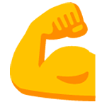 💪 Emoji Bíceps Flexionado en Google Android 6.0.1.