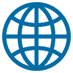 Émoji 🌐 Globe Avec Méridiens sur Google Android 6.0.1.