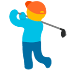 Emoji 🏌️ Persona Che Gioca A Golf su Google Android 6.0.1.
