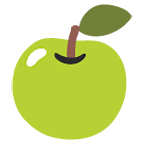 🍏 Emoji Manzana Verde en Google Android 6.0.1.