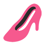 👠 Emoji Sapato De Salto Alto na Google Android 6.0.1.
