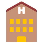 Émoji 🏨 Hôtel sur Google Android 6.0.1.