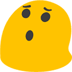 Emoji 😯 Faccina Sorpresa su Google Android 6.0.1.
