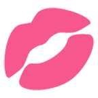 Émoji 💋 Trace De Rouge à Lèvres sur Google Android 6.0.1.