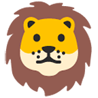 Emoji 🦁 Leone su Google Android 6.0.1.