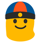 👲 Emoji Hombre Con Gorro Chino en Google Android 6.0.1.