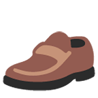👞 Emoji Sapato Masculino na Google Android 6.0.1.