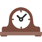 Emoji 🕰️ Orologio Da Mensola su Google Android 6.0.1.