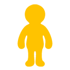 Emoji 🚹 Simbolo Del Bagno Degli Uomini su Google Android 6.0.1.