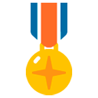 Emoji 🎖️ Medaglia Militare su Google Android 6.0.1.