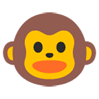 🐵 Emoji Rosto De Macaco na Google Android 6.0.1.
