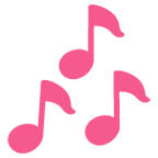 Emoji 🎶 Note Musicali su Google Android 6.0.1.