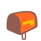 Émoji 📭 Boîte Aux Lettres Ouverte Drapeau Baissé sur Google Android 6.0.1.