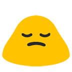🙍 Emoji missmutige Person Google Android 6.0.1.
