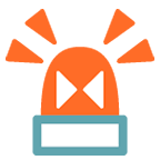 Emoji 🚨 Lampeggiante su Google Android 6.0.1.