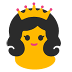 Émoji 👸 Princesse sur Google Android 6.0.1.