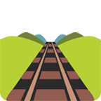 🛤️ Emoji Vía De Tren en Google Android 6.0.1.