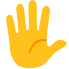 🖐️ Emoji Mão Aberta Com Os Dedos Separados na Google Android 6.0.1.