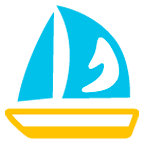 Emoji ⛵ Barca A Vela su Google Android 6.0.1.