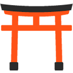 Emoji ⛩️ Santuario Shintoista su Google Android 6.0.1.