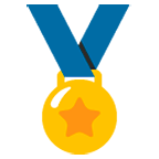 🏅 Emoji Medalha Esportiva na Google Android 6.0.1.