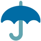 Emoji ☂️ Ombrello su Google Android 6.0.1.