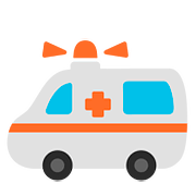 Émoji 🚑 Ambulance sur Google Android 7.0.
