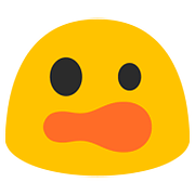 😲 Emoji erstauntes Gesicht Google Android 7.0.