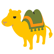 🐫 Emoji Camelo Com Duas Corcovas na Google Android 7.0.