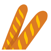 Emoji 🥖 Baguette su Google Android 7.0.