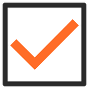☑️ Emoji Abstimmungsfeld mit Häkchen Google Android 7.0.