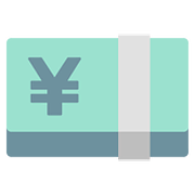 Émoji 💴 Billet En Yens sur Google Android 7.0.