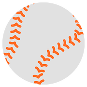 Emoji ⚾ Palla Da Baseball su Google Android 7.0.