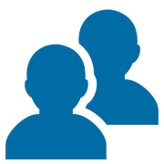 Emoji 👥 Profilo Di Due Persone su Google Android 7.0.