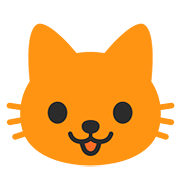 Emoji 🐱 Muso Di Gatto su Google Android 7.0.