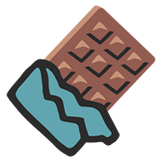 Émoji 🍫 Barre Chocolatée sur Google Android 7.0.