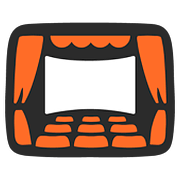 Emoji 🎦 Simbolo Del Cinema su Google Android 7.0.