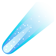 Emoji ☄️ Cometa su Google Android 7.0.