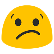 Emoji 😕 Faccina Confusa su Google Android 7.0.