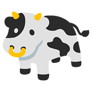 🐄 Emoji Vaca en Google Android 7.0.