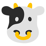 🐮 Emoji Cara De Vaca en Google Android 7.0.