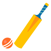 Emoji 🏏 Cricket su Google Android 7.0.