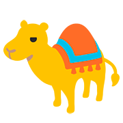 🐪 Emoji Camelo na Google Android 7.0.
