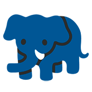 🐘 Emoji Elefante en Google Android 7.0.