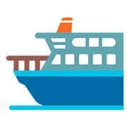 Émoji ⛴️ Ferry sur Google Android 7.0.